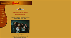 Desktop Screenshot of commonfencemusic.org